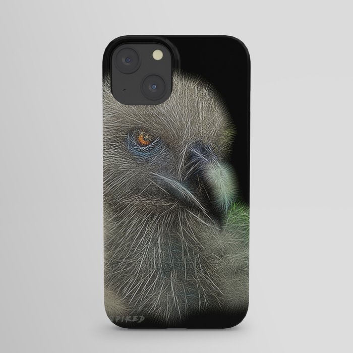 Fierce Spiked Vulture iPhone Case