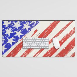 OLD GLORY PATRIOT USA FLAG Desk Mat