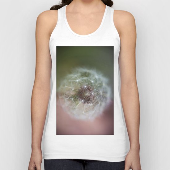 Dandelion Italian Flag Unisex Tank Top