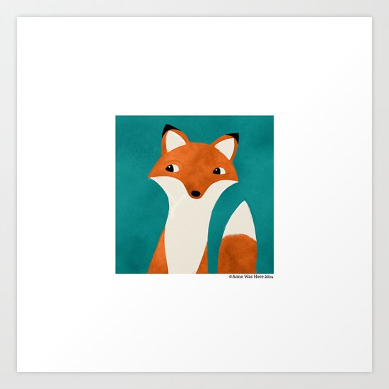 Fox Art Print