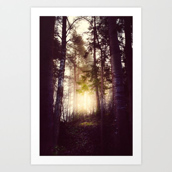 Nebel Art Print