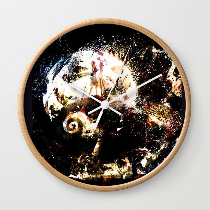 Nightmare Before Christmas Wall Clock By Ururuty Society6