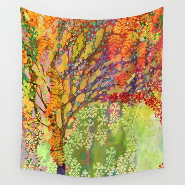 Immersed in Summer Wall Tapestry