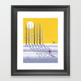 Ski Holidays (2015) Framed Art Print