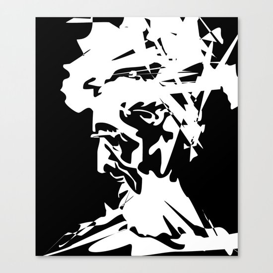 An Old Man Canvas Print