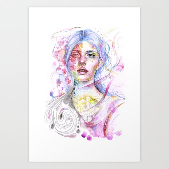Every Word Will Shape Me Art Print