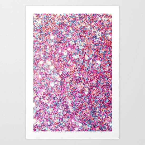Twinkle Pink Art Print