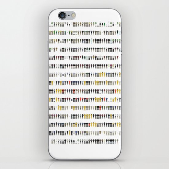 Walter White's Wardrobe - Complete Series iPhone & iPod Skin