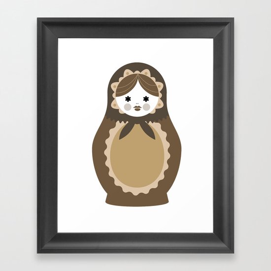 Matrioska-009 Framed Art Print