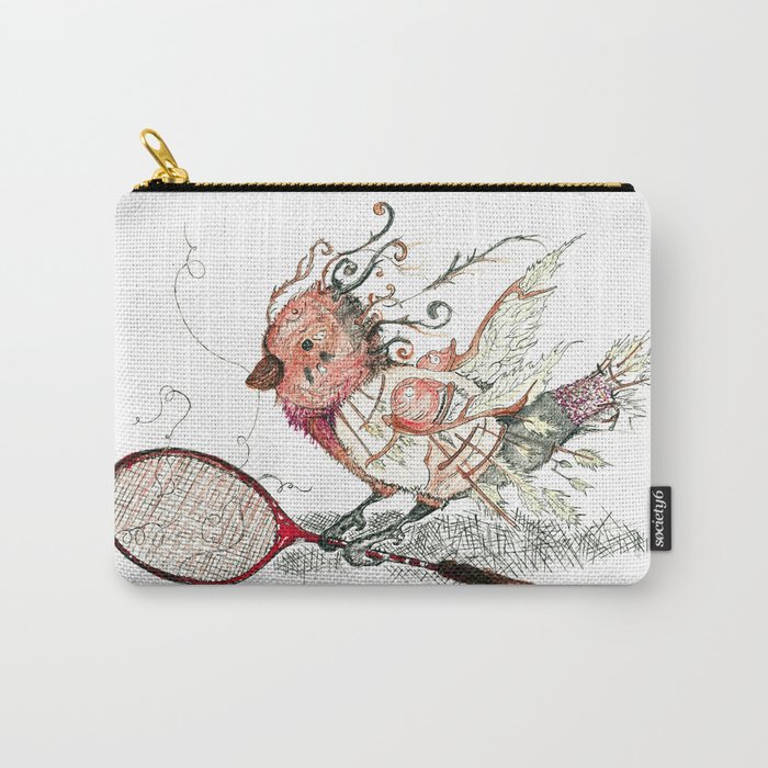 The Wild Badminton Birdie Carry-All Pouch