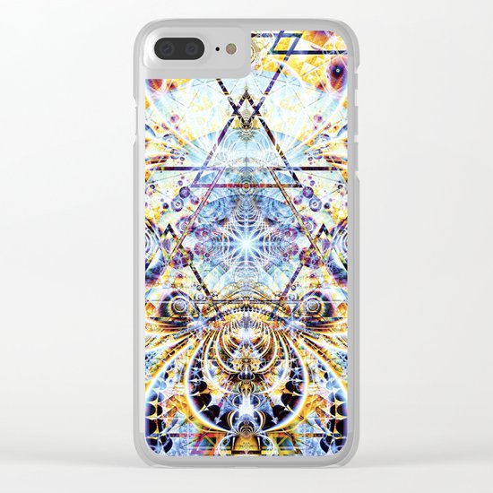 Psyberdelic Intensity Clear iPhone Case