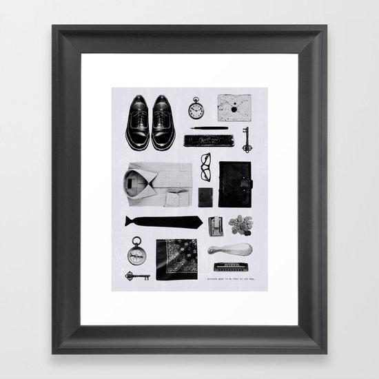 Traveler Framed Art Print