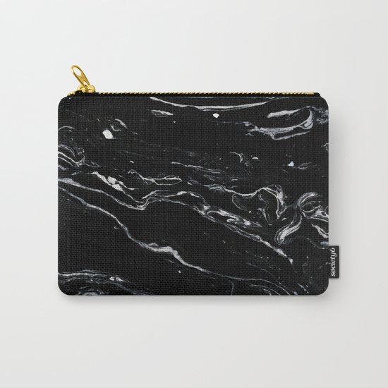 Black Marble Space #society6 #decor #buyart Carry-All Pouch