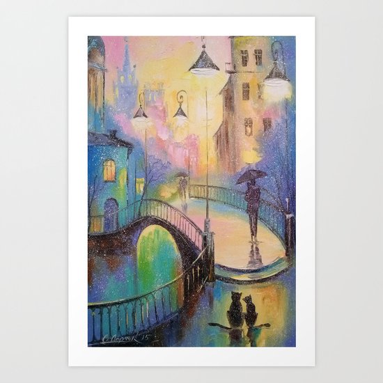 Time of love Art Print