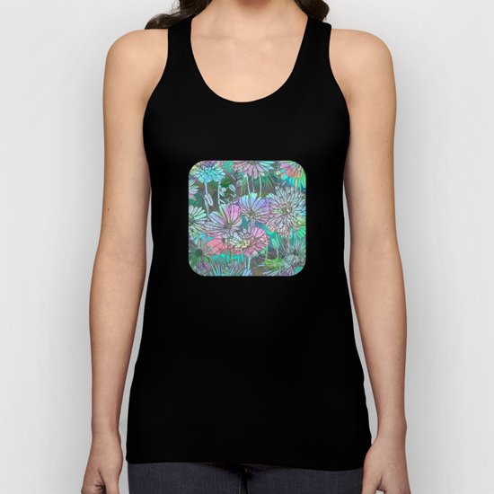 Spring Meadow Pattern Unisex Tank Top
