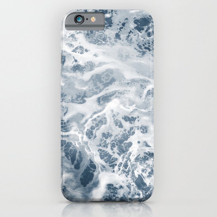 Pacific Ocean Waves Pattern Aerial Photography iPhone Case