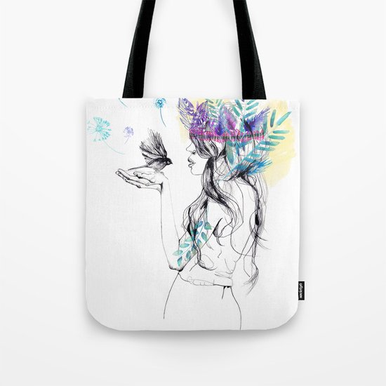 Nature Girl Tote Bag