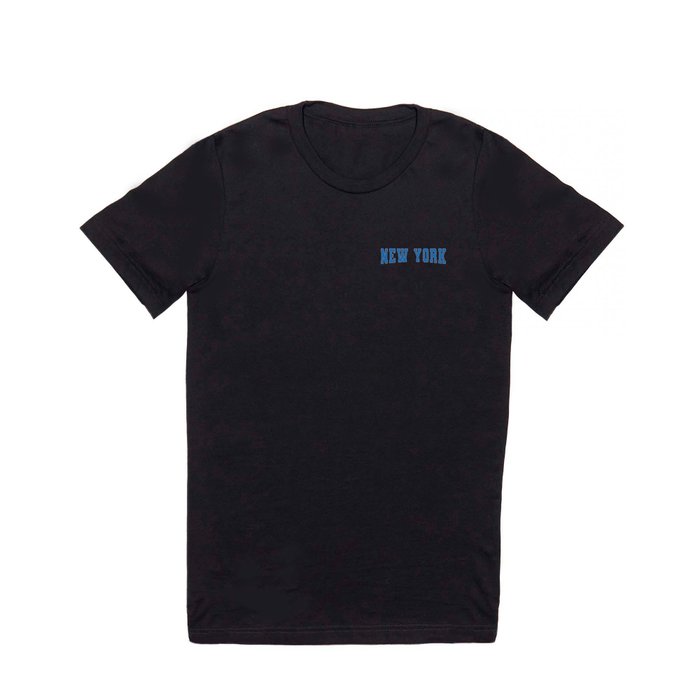 New York - Blue T Shirt