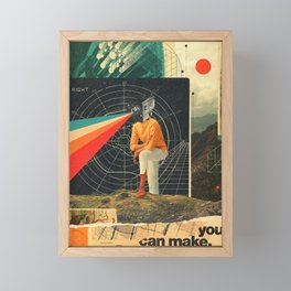 You Can make it Right Framed Mini Art Print