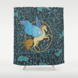 Mythical Beast 5 Color Shower Curtain