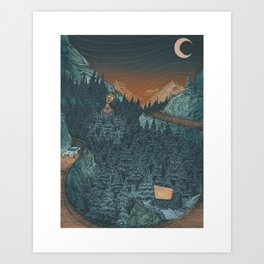 There Are Things Out There Art Print