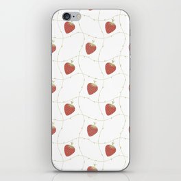 Strawberries & Vines iPhone Skin