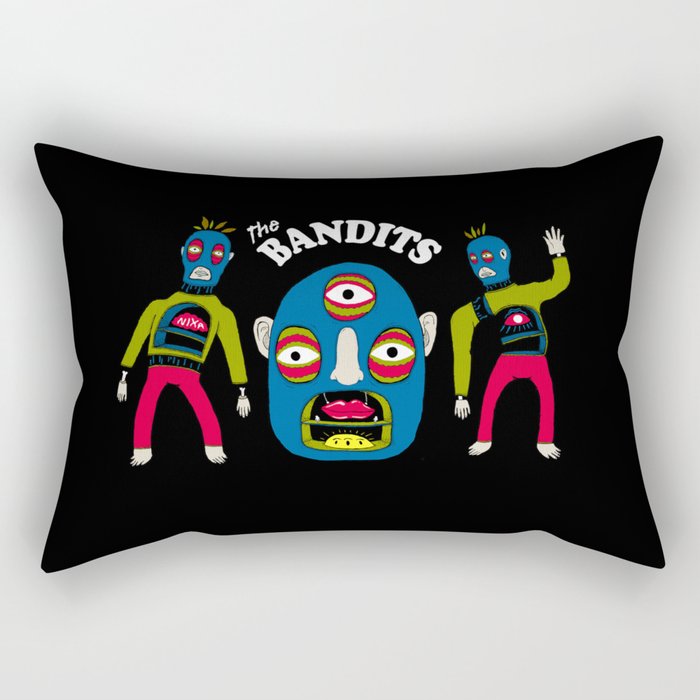 The Bandits Rectangular Pillow