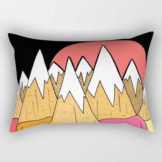 Ice-cream mounts Rectangular Pillow