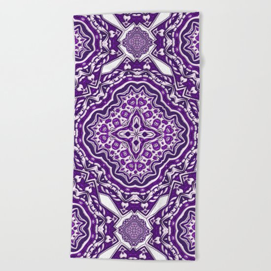 Purple Haze Beach Towel