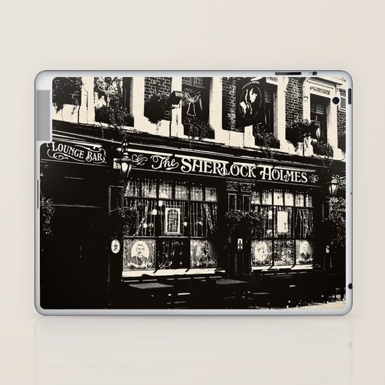 The Sherlock Holmes Pub London Laptop & iPad Skin