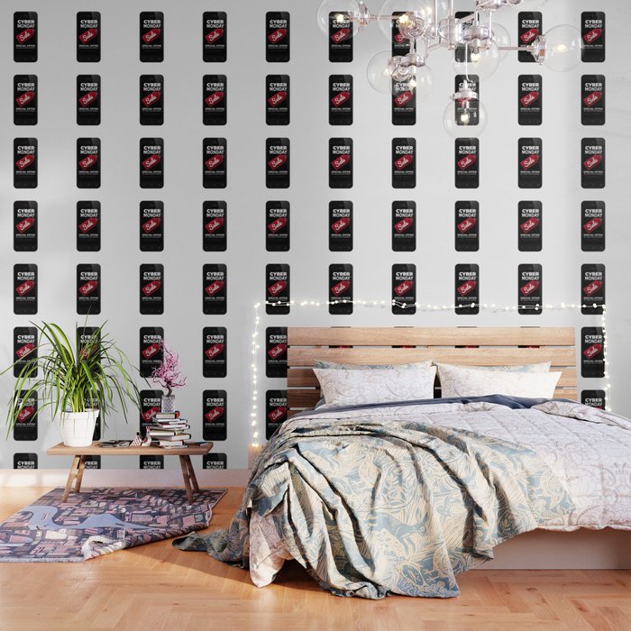 Cyber Monday Sale Wallpaper By Malgharbawi Society6