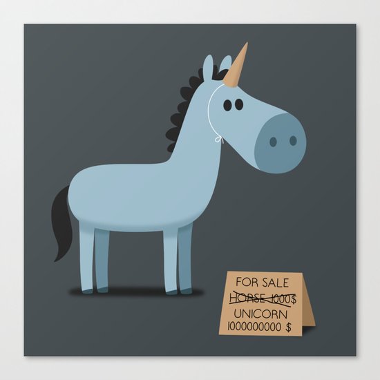 Unicorn Canvas Print