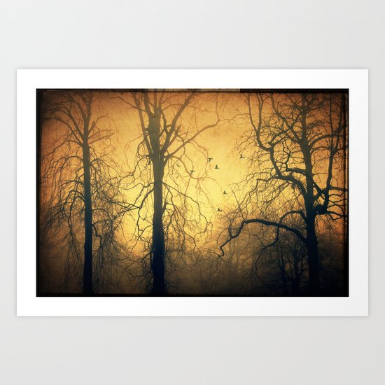leafless Art Print