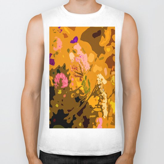 Autumn bouquet Biker Tank