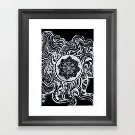 The End of Nothing Framed Art Print
