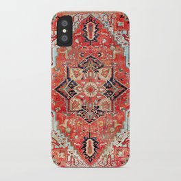 Heriz Azerbaijan Northwest Persian Rug Print iPhone Case