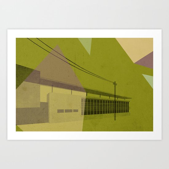 St. Jamestown Branch Art Print