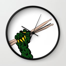Drum till you Ooze Wall Clock