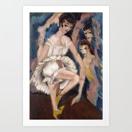 Ernst Ludwig Kirchner Dance 1914 Art Print