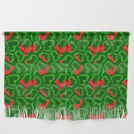 Green Red Love Wall Hanging