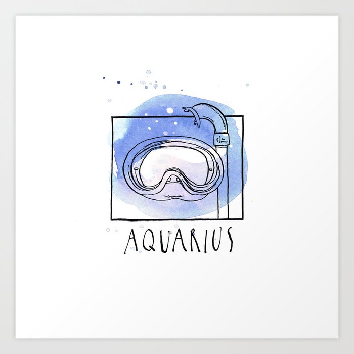 aquarius Art Print