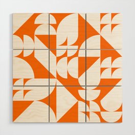 Geometrical modern classic shapes composition 14 Wood Wall Art