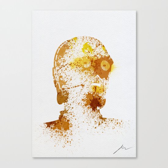Protocol Droid Canvas Print