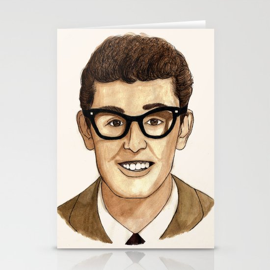 Buddy Holly Stationery Cards
