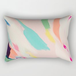 Wild Ones #3 - abstract painting Rectangular Pillow
