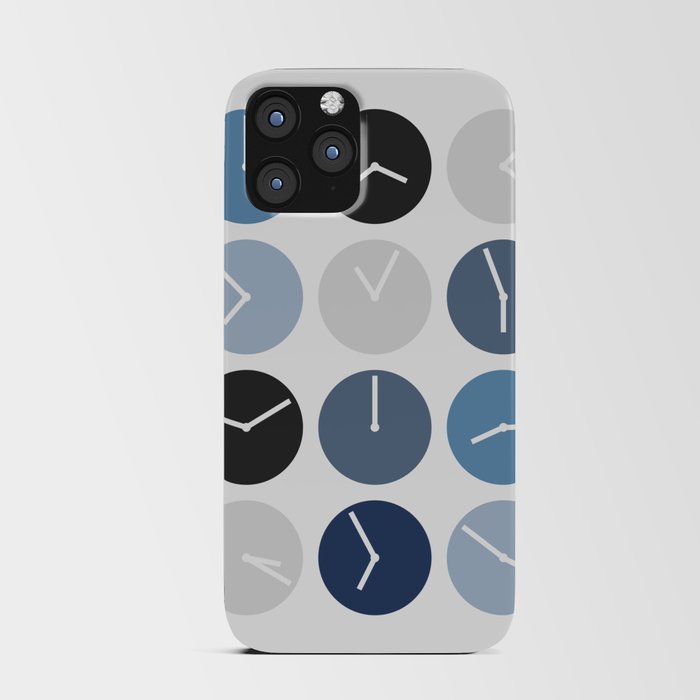 Minimal clock collection 26 iPhone Card Case
