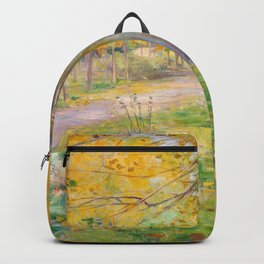 13,000px,600dpi-Kuroda Seiki - Top Quality Art - Poplar Yellow Leaves Backpack