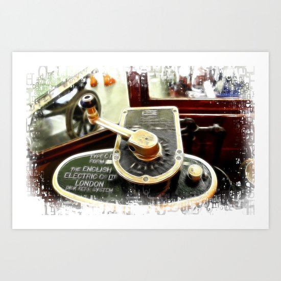 Leverage Art Print