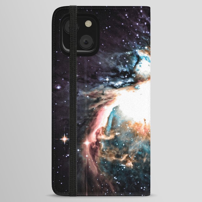 Orion Nebula intricate color iPhone Wallet Case