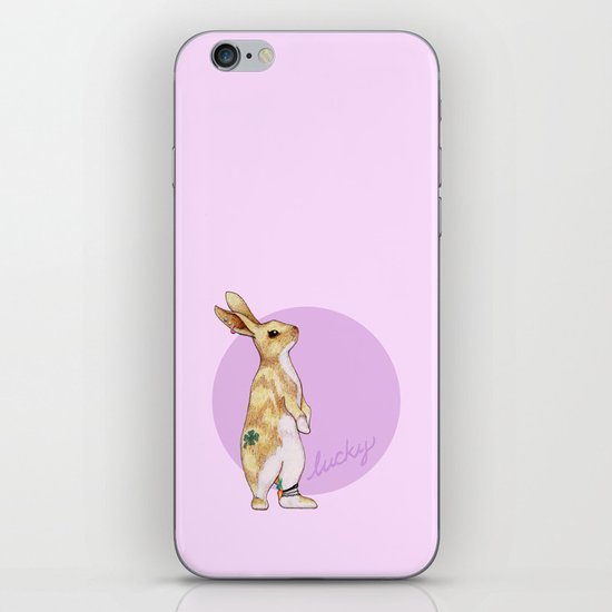 Lucky Bunny iPhone & iPod Skin